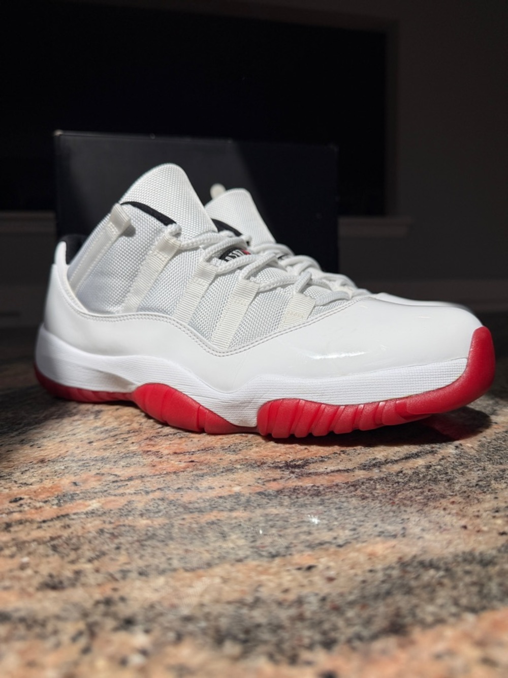 Jordan 11 Low “Cherry Bottom”